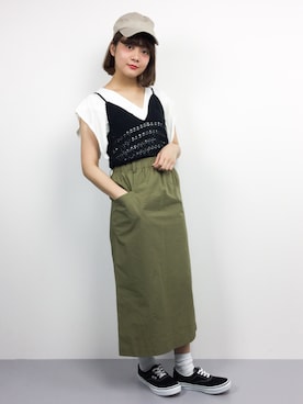 ずちに。さん（レディース・160cm）の春コーディネート