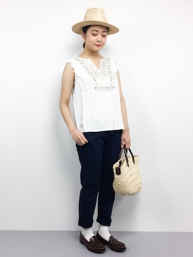 ずちに。さん（レディース・160cm）の春コーディネート