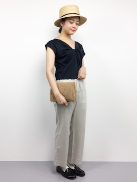 ずちに。さん(レディース・160cm)の春コーディネート