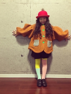 「アイテム（パンプス）」を使った、ﾋﾞｷ ﾆ ｽﾞﾑさん（キッズ・110cm）の秋コーディネート