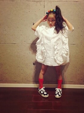 ﾋﾞｷ ﾆ ｽﾞﾑさん（キッズ・110cm）の夏コーディネート