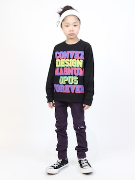 「CONVEX（コンベックス）のアイテム」を使った、ﾋﾞｷ ﾆ ｽﾞﾑさん（キッズ・110cm）の秋コーディネート