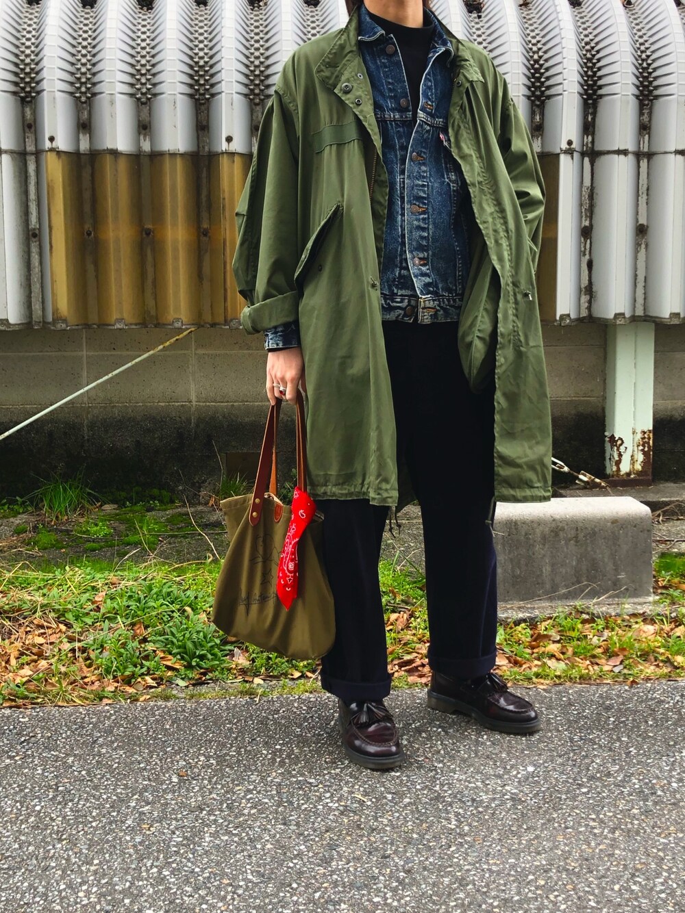 toshi｜VINTAGEのモッズコートを使ったコーディネート - WEAR