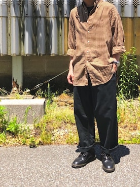 「フランス軍」｜「アイテム（アナログ腕時計）」を使った、toshiさん（メンズ・170cm）の春コーディネート