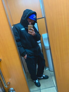 「トイレから失礼しやす」｜「アイテム（ジャケット/アウター）」を使った、さるさん（メンズ・166cm）の冬コーディネート