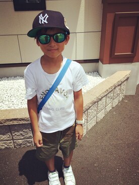 aruさん（キッズ・130cm）の夏コーディネート