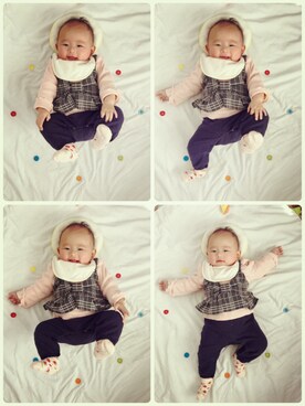 aruさん(キッズ・60cm)の秋コーディネート