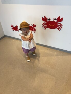 aruさん(キッズ・80cm)の夏コーディネート