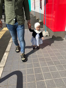 aruさん（キッズ・80cm）の秋コーディネート