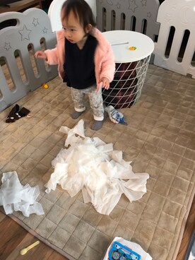 aruさん（キッズ・70cm）の秋コーディネート