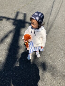 aruさん(キッズ・80cm)の春コーディネート