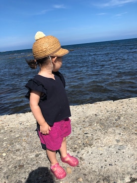 aruさん（キッズ・80cm）の夏コーディネート