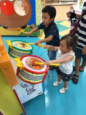 aruさん（キッズ・80cm）の夏コーディネート