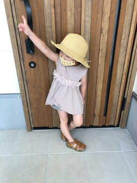 aruさん（キッズ・100cm）の秋コーディネート