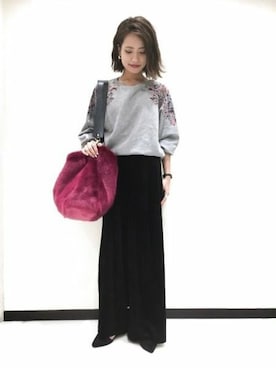 JEANASIS　長崎店STAFFさん（レディース・156cm）の秋コーディネート