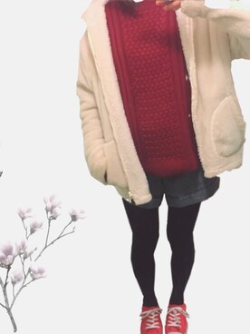 るんたさん（レディース・157cm）の冬コーディネート