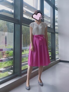 禾绿蒂さん（レディース・168cm）の夏コーディネート