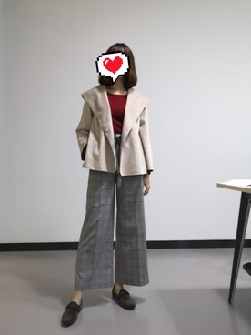 禾绿蒂さん（レディース・168cm）の秋コーディネート