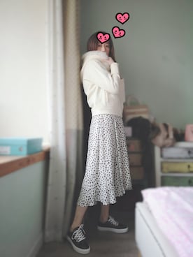 禾绿蒂さん（レディース・168cm）の冬コーディネート