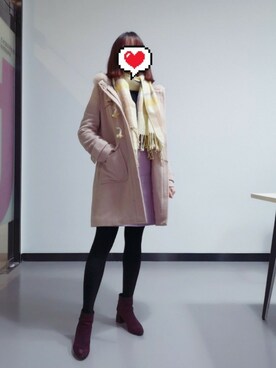 禾绿蒂さん(レディース・168cm)の冬コーディネート