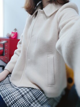 「ketty（ケティ）のアイテム（その他アウター）」を使った、禾绿蒂さん（レディース・168cm）の冬コーディネート