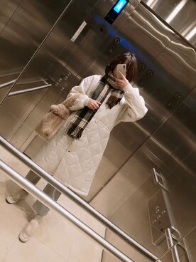 禾绿蒂さん（レディース・168cm）の冬コーディネート