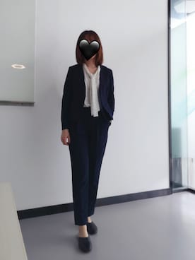 「ketty（ケティ）のアイテム（その他アウター）」を使った、禾绿蒂さん（レディース・168cm）の春コーディネート