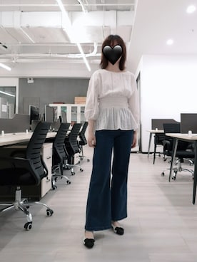 「VANELi   （-）のアイテム」を使った、禾绿蒂さん（レディース・168cm）の春コーディネート