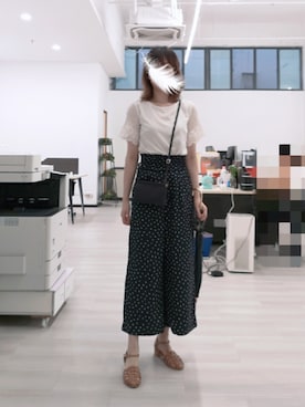 禾绿蒂さん（レディース・168cm）の夏コーディネート