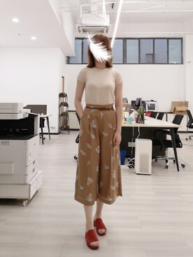 禾绿蒂さん(レディース・168cm)の秋コーディネート