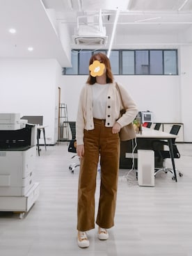 禾绿蒂さん（レディース・168cm）の秋コーディネート