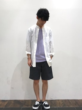 「RED KAP（レッドキャップ）のアイテム（パンツ）」を使った、katsuさん（メンズ・172cm）の夏コーディネート