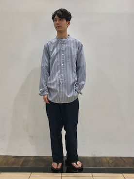 「RED KAP（レッドキャップ）のアイテム（パンツ）」を使った、katsuさん（メンズ・172cm）の夏コーディネート