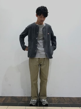 「ラブアンドピース2020」｜「アイテム（チノパンツ）」を使った、katsuさん（メンズ・172cm）の秋コーディネート