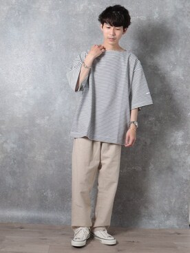 katsuさん（メンズ・172cm）の春コーディネート