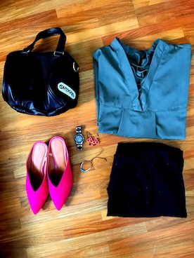 「no brand（ノーブランド）のアイテム（アンクレット）」を使った、siii_さん（レディース・156cm）の夏コーディネート