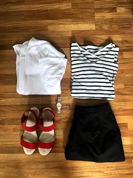 「ANGEL HEART（エンジェルハート）のアイテム」を使った、siii_さん（レディース・156cm）の夏コーディネート