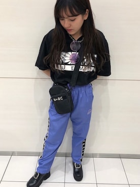 「NUEVO（ヌエボ）のアイテム」を使った、Yuka Nakataさん（レディース・158cm）の秋コーディネート