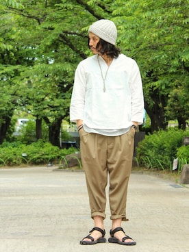 Decoさん（メンズ・170cm）の春コーディネート