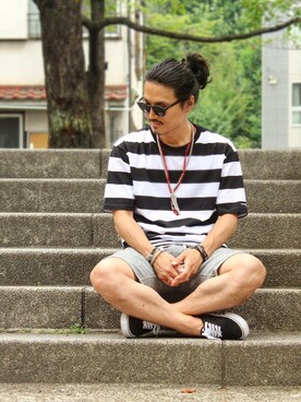 Decoさん（メンズ・170cm）の夏コーディネート