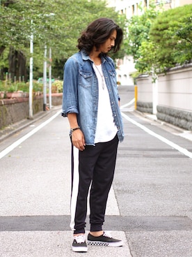 Decoさん（メンズ・170cm）の夏コーディネート