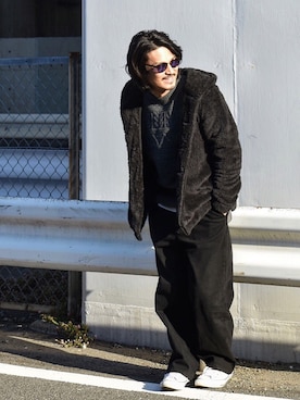 Decoさん（メンズ・170cm）の冬コーディネート