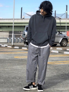 Decoさん（メンズ・170cm）の春コーディネート