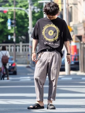 Decoさん（メンズ・170cm）の春コーディネート