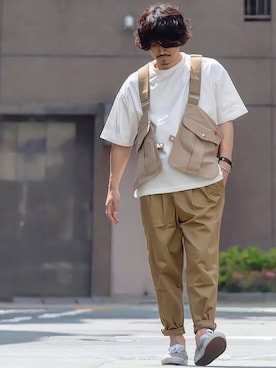 Decoさん（メンズ・170cm）の夏コーディネート