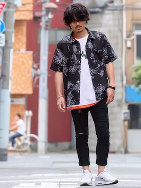 Decoさん(メンズ・170cm)の夏コーディネート