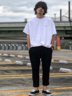 「UNITED ARROWS（ユナイテッドアローズ）のアイテム」を使った、Decoさん（メンズ・170cm）の夏コーディネート
