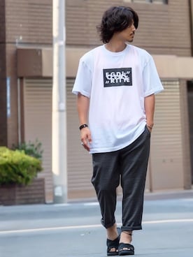 Decoさん（メンズ・170cm）の夏コーディネート