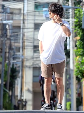 Decoさん（メンズ・170cm）の夏コーディネート