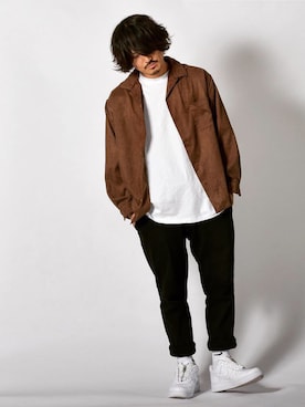 「UNITED ARROWS（ユナイテッドアローズ）のアイテム」を使った、Decoさん（メンズ・170cm）の秋コーディネート